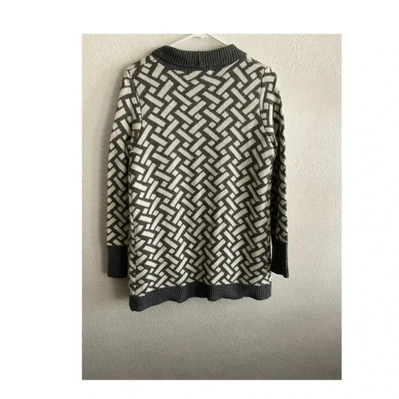 Love By Design Grey & Ivory Long Sleeve Cardigan L - Picture 3 of 8